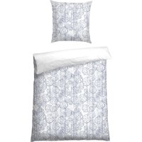 Wende-Bettwäscheset zweiteilig Renforcé Statement Druck weiß - SCHIESSER 150 Years 135*200 von Schiesser