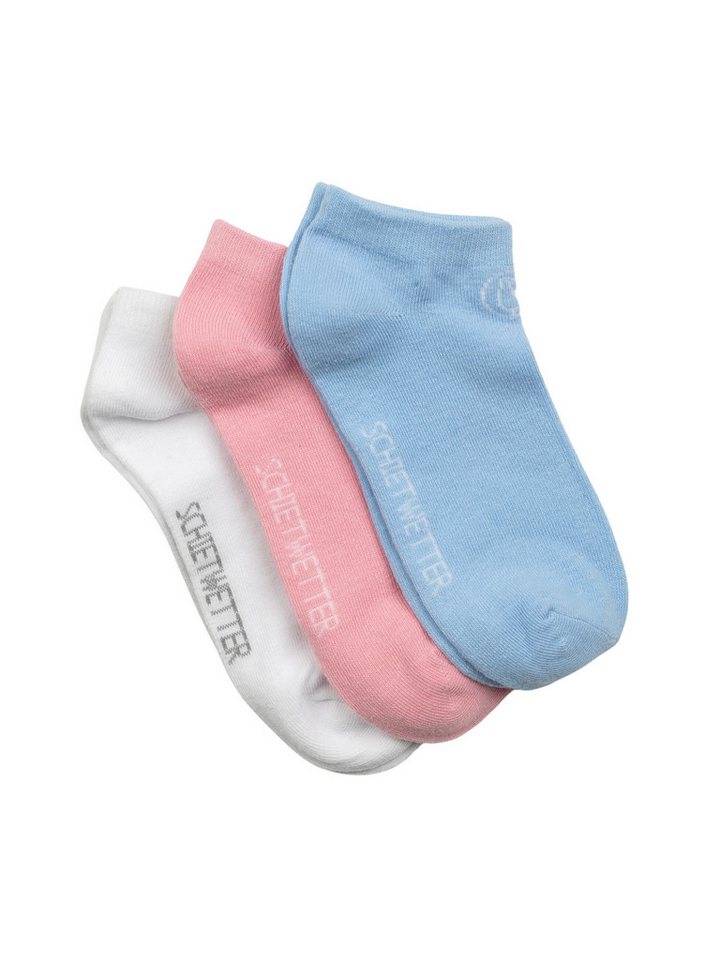 Schietwetter Basicsocken Unisex Erw. Sneakersocken 3er Pack (1 Paar, 1-Paar) Elastisch von Schietwetter