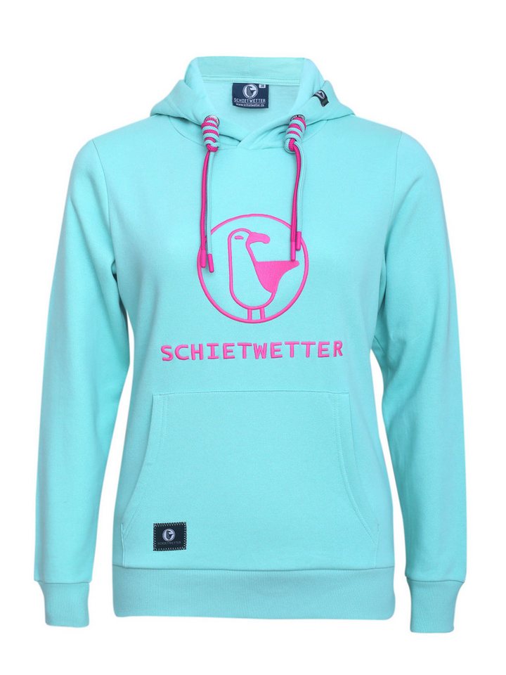 Schietwetter Kapuzenpullover Damen Hoodie Frieda SW Stick von Schietwetter