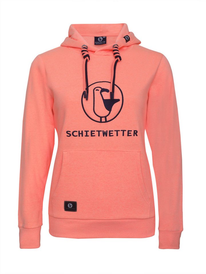Schietwetter Kapuzenpullover Damen Hoodie Frieda SW Stick von Schietwetter