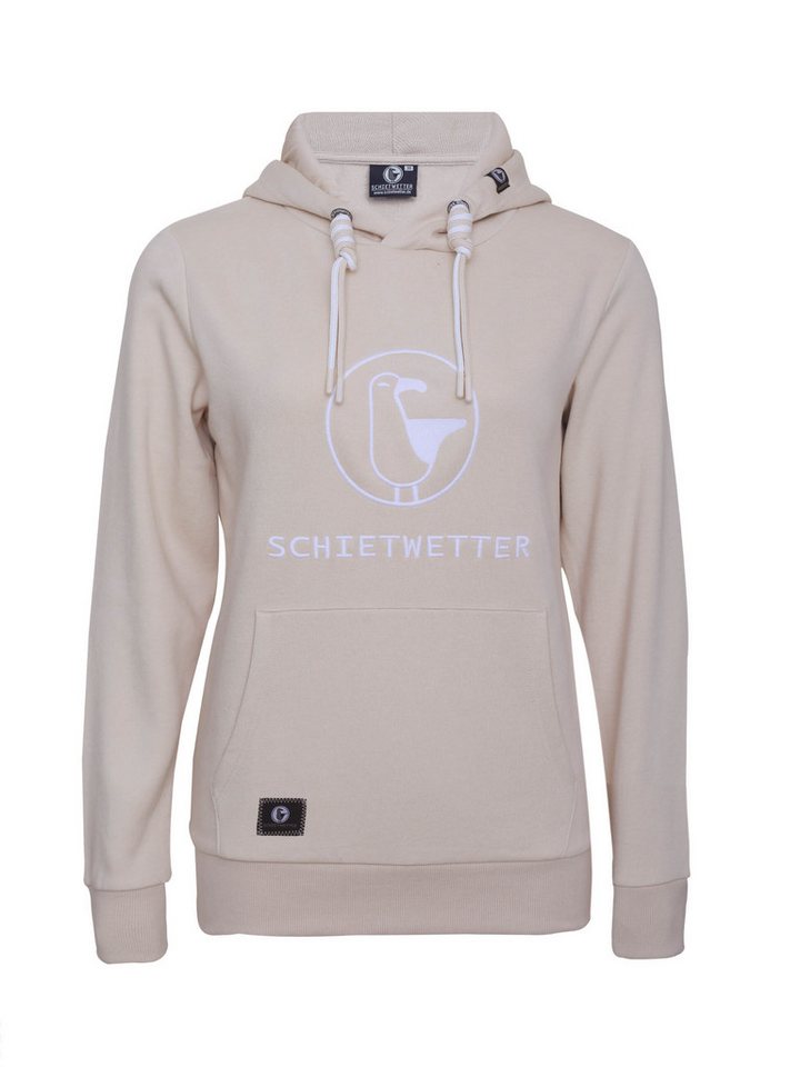 Schietwetter Kapuzenpullover Damen Hoodie Frieda SW Stick von Schietwetter
