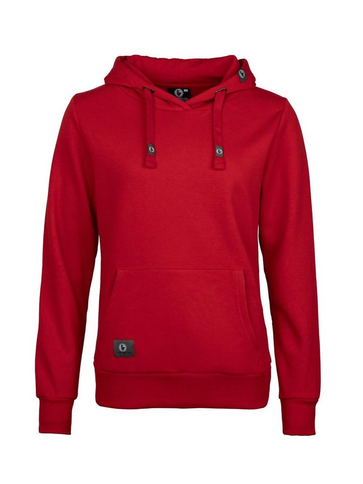 Schietwetter Kapuzenpullover Damen Hoodie "Maike" unifarben, mit Kängurutasche von Schietwetter