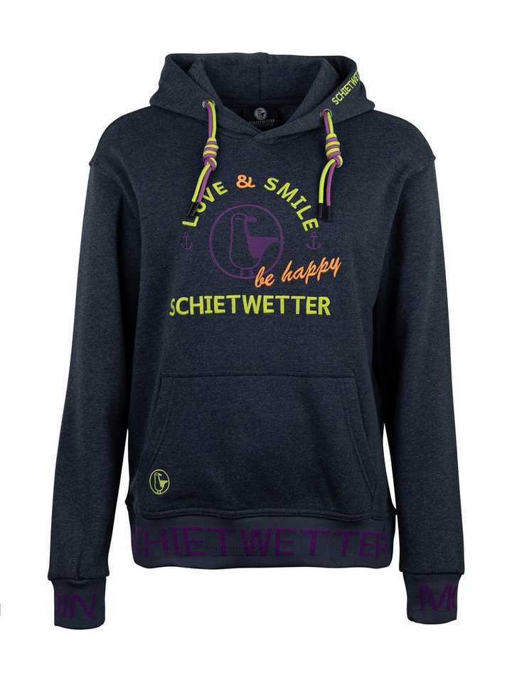 Schietwetter Kapuzenpullover Damen Hoodie "Marie Meersalz" von Schietwetter
