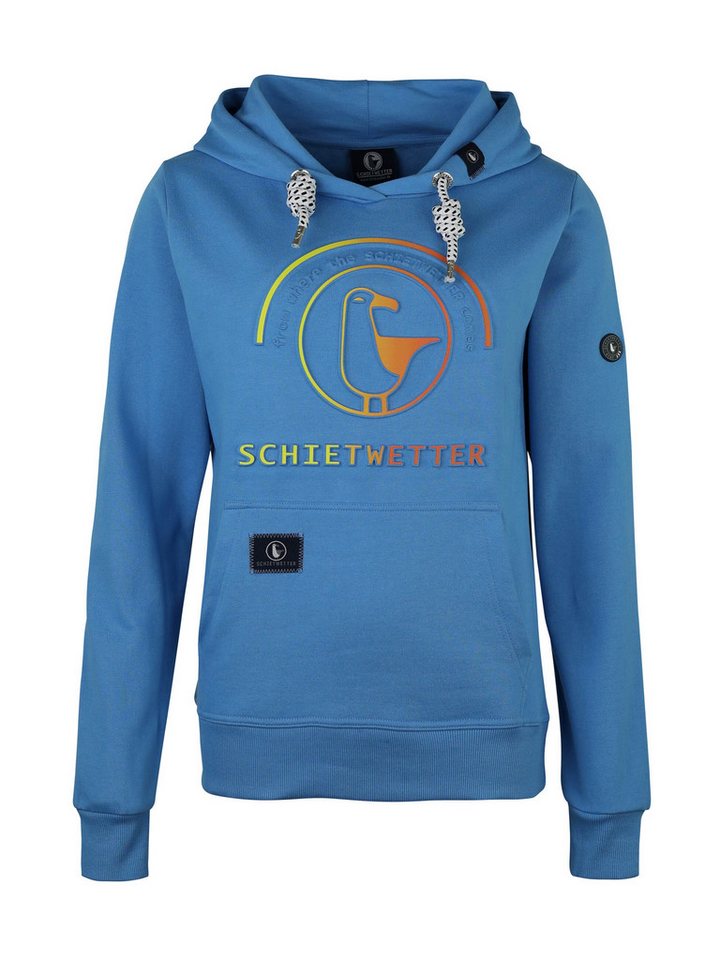 Schietwetter Kapuzenpullover Damen Hoodie Tamara modisch, 3D-Prägedruck, bequem Schietwetter Kapuzenpullover Damen Hoodie Tamara modisch, 3D-Prägedruck, bequem von Schietwetter