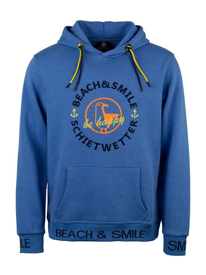 Schietwetter Kapuzenpullover Herren Hoodie "Marius Meersalz" von Schietwetter