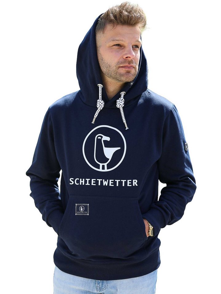 Schietwetter Kapuzenpullover Herren warm, kuschelig, gemütlich von Schietwetter