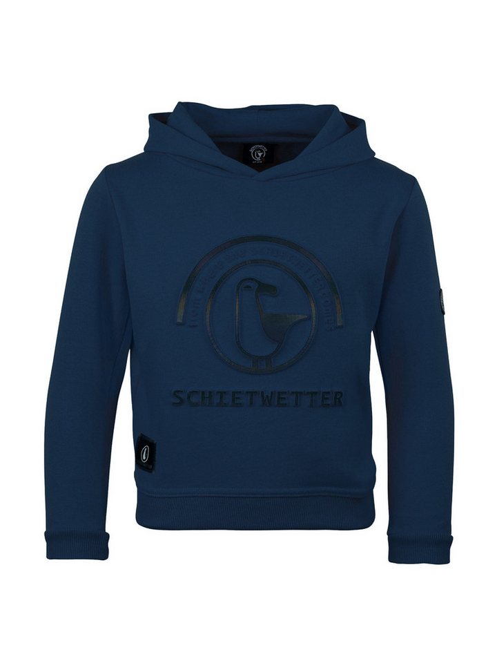 Schietwetter Kapuzenpullover Unisex, Unisex Kinder Hoodie "Bandit Enno" von Schietwetter