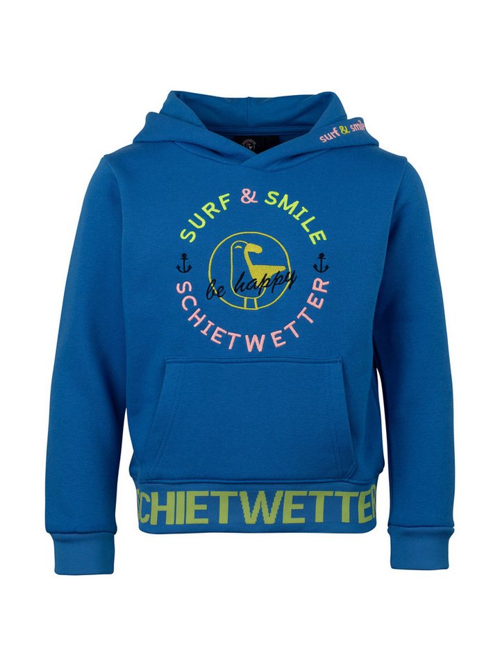 Schietwetter Kapuzenpullover Unisex, Unisex Kinder Hoodie "Haifisch Jost" Schietwetter Kapuzenpullover Unisex, Unisex Kinder Hoodie "Haifisch Jost" von Schietwetter