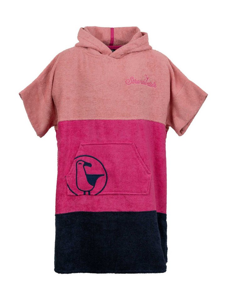 Schietwetter Kapuzenpullover Unisex Kinder Surfponcho "kleine Robbe" (1-tlg) von Schietwetter