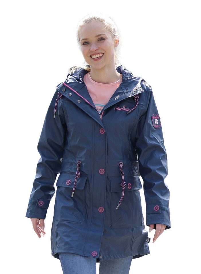 Schietwetter Regenmantel Damen Regenjacke Parka von Schietwetter