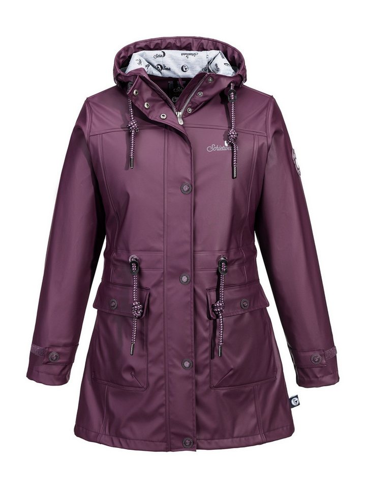 Schietwetter Regenmantel Damen Regenjacke Parka von Schietwetter