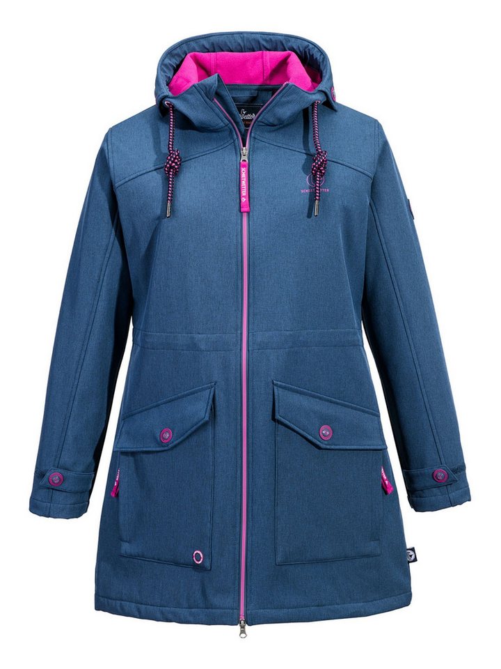 Schietwetter Softshellmantel Damen Softshelljacke "Goldhaar Emmy" von Schietwetter