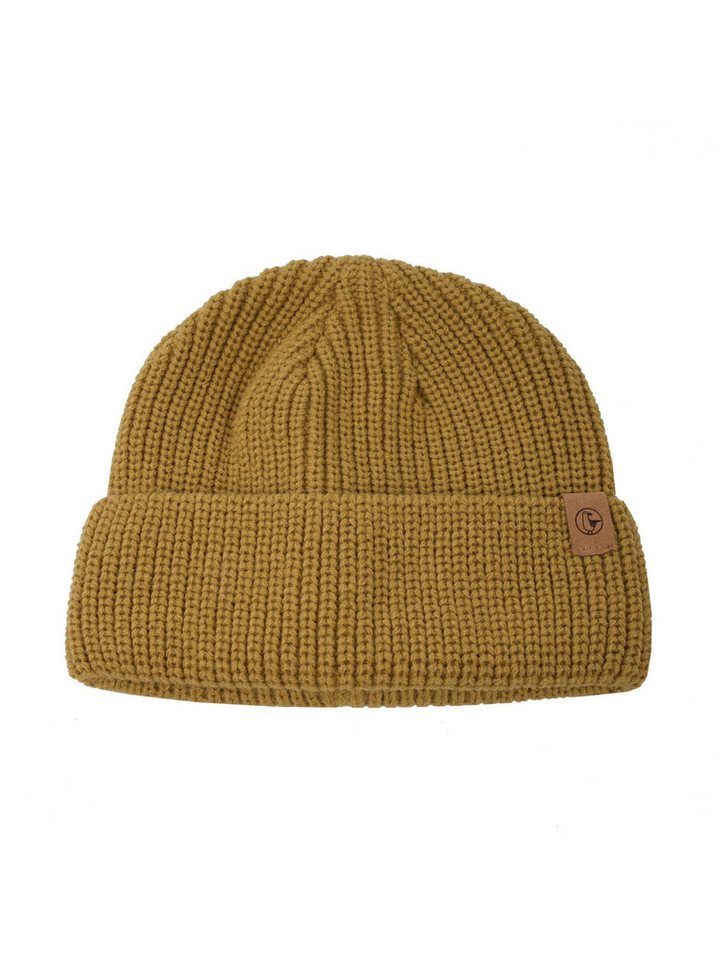 Schietwetter Beanie Unisex Erw. Fischerpudel vegan, grob gestrickt (1-St) von Schietwetter
