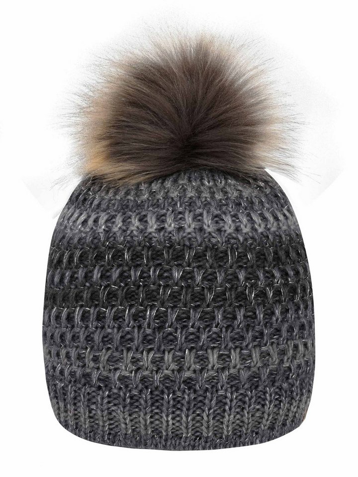 Schietwetter Beanie Unisex Erw. Strickwintermütze gefüttert, kuschelig (1-St) von Schietwetter