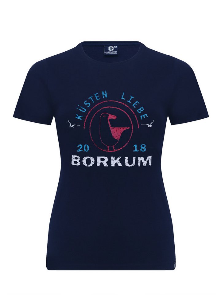 Schietwetter T-Shirt Damen Borkumer Brise Schietwetter T-Shirt Damen Borkumer Brise von Schietwetter