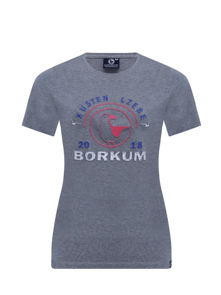 Schietwetter T-Shirt Damen Borkumer Brise Schietwetter T-Shirt Damen Borkumer Brise von Schietwetter