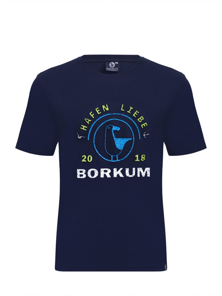 Schietwetter T-Shirt Herren "Borkumer Boje" von Schietwetter