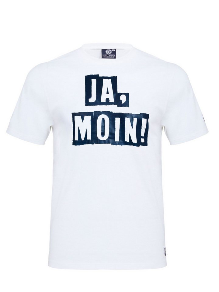 Schietwetter T-Shirt Herren "Ja Moin", 100% Baumwolle Schietwetter T-Shirt Herren "Ja Moin", 100% Baumwolle von Schietwetter