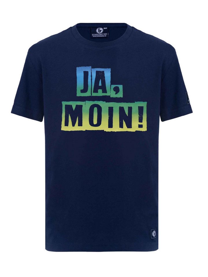 Schietwetter T-Shirt Jungs, Unisex Kinder "Ja Moin" von Schietwetter