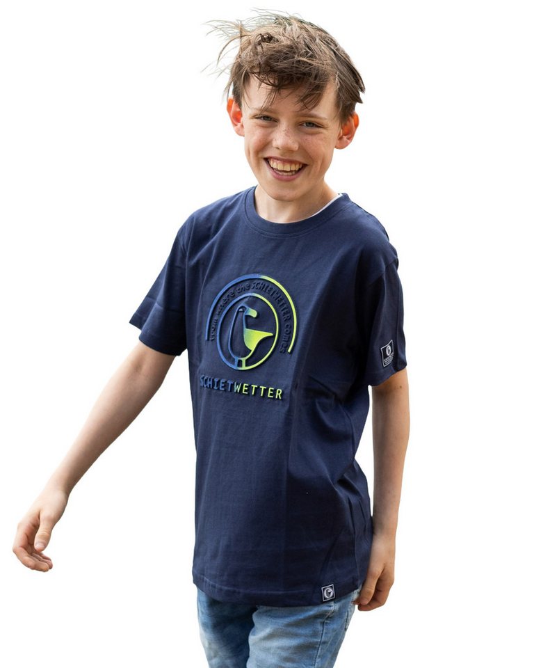 Schietwetter T-Shirt Unisex Jungen T-Shirt Luca 3D-Druck von Schietwetter