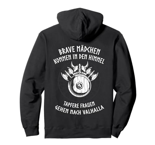 Schildmaid, Tapfere Frauen Gehen Nach Valhalla, Wikinger Pullover Hoodie von Schildmaid Valhalla