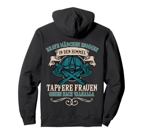 Schildmaid, Tapfere Frauen Gehen Nach Valhalla, Wikinger Pullover Hoodie Schildmaid, Tapfere Frauen Gehen Nach Valhalla, Wikinger Pullover Hoodie von Schildmaid Valhalla