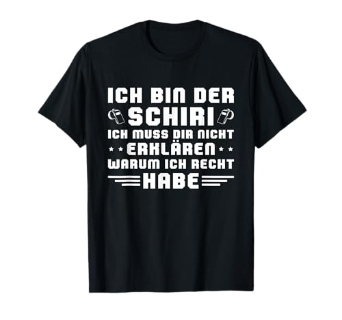 Herren Referee Recht haben Fußball Schiedsrichter T-Shirt Herren Referee Recht haben Fußball Schiedsrichter T-Shirt von Schiri Set Schiedsrichter Spruch Herren