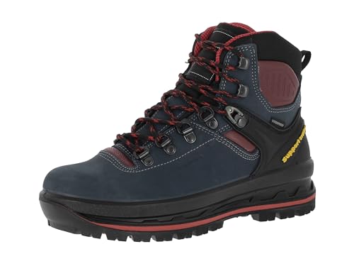 Schladminger Art. Retro Lady Wanderschuhe ozean/rot EU 41 von Schladminger Bergschuh