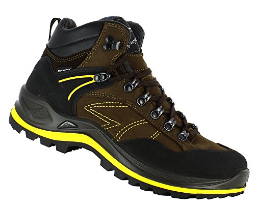 Schladminger wasserdichte Wandrschuhe/Trekkingschuhe Art. Ursprung Ultra STX Herren mit Sympatex und Vibramsohle Braun EU 47 von Schladminger Bergschuh