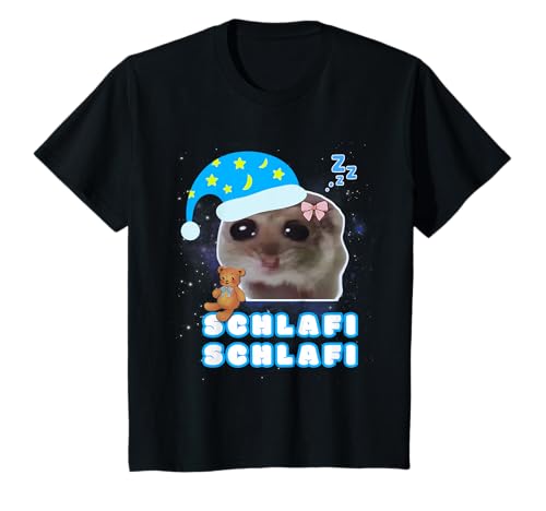Kinder Schlafi Schlafi Lustiger Hamster süßer Hamstie Schlaf T-Shirt Kinder Schlafi Schlafi Lustiger Hamster süßer Hamstie Schlaf T-Shirt von Schlafanzug Lustiger Hamster Pyjama Sad Hamster