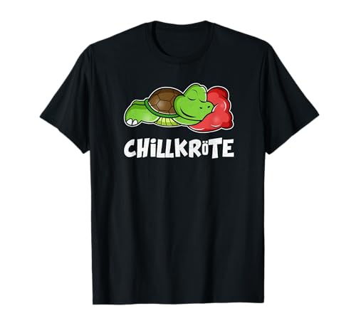 Schlafende Chillkröte Kissen Schildkröte T-Shirt Schlafende Chillkröte Kissen Schildkröte T-Shirt von Schlafende Chillkröte Kleidung