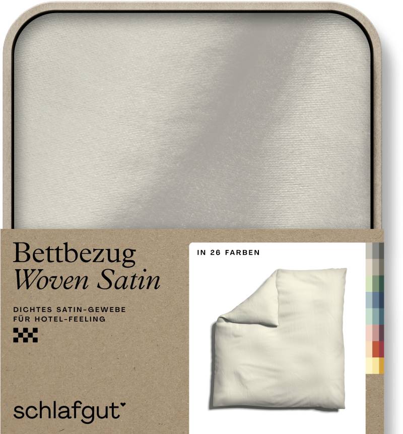 Schlafgut Bettbezug "Woven Satin", (1 St.) von Schlafgut