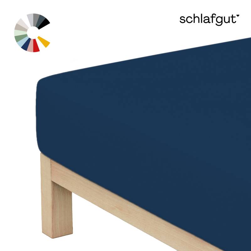Schlafgut Spannbettlaken "Basic Cotton Spannbettlaken" Preiseinstiegsmodell von Schlafgut