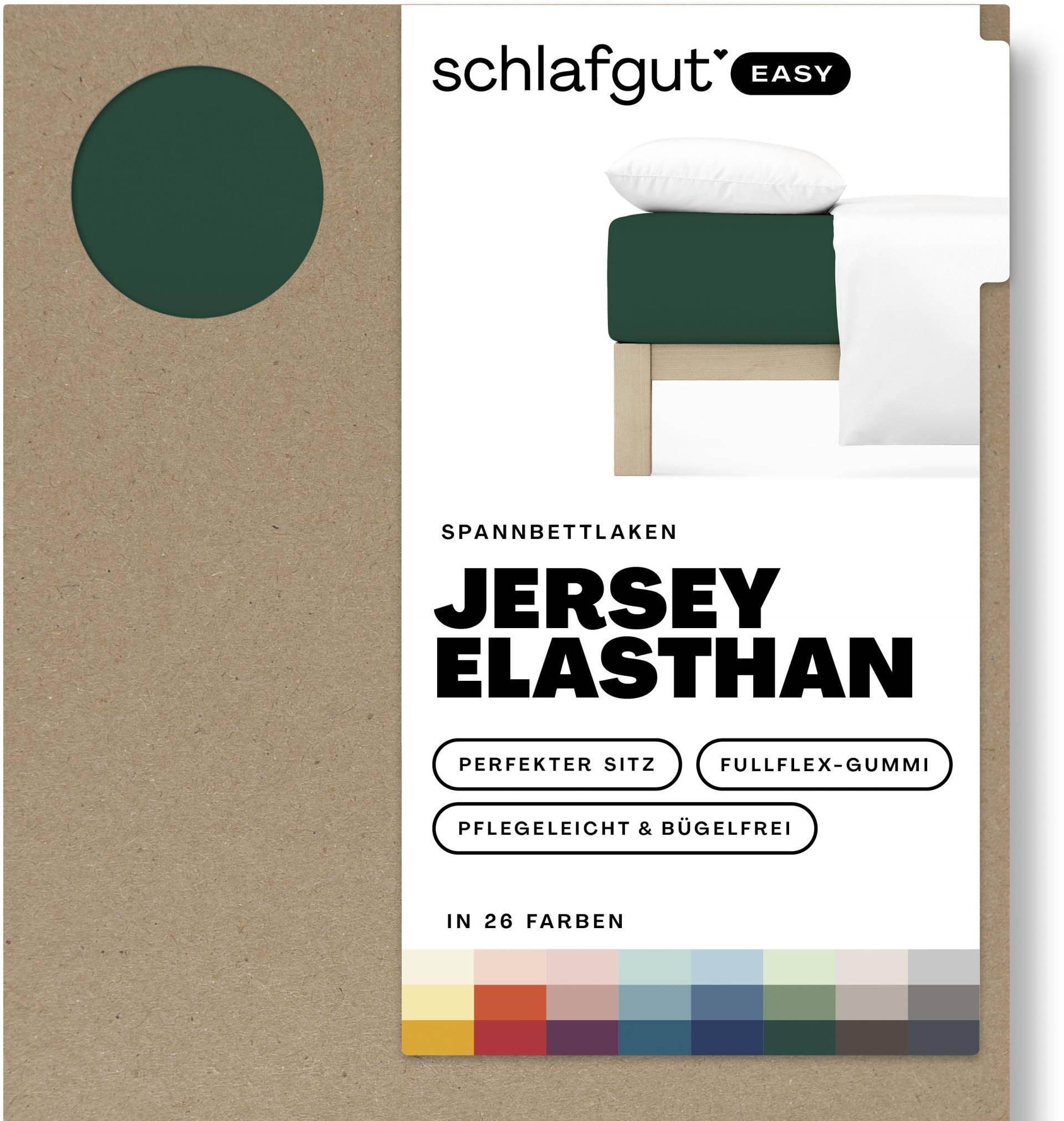 Schlafgut Spannbettlaken "EASY Jersey Elasthan" von Schlafgut