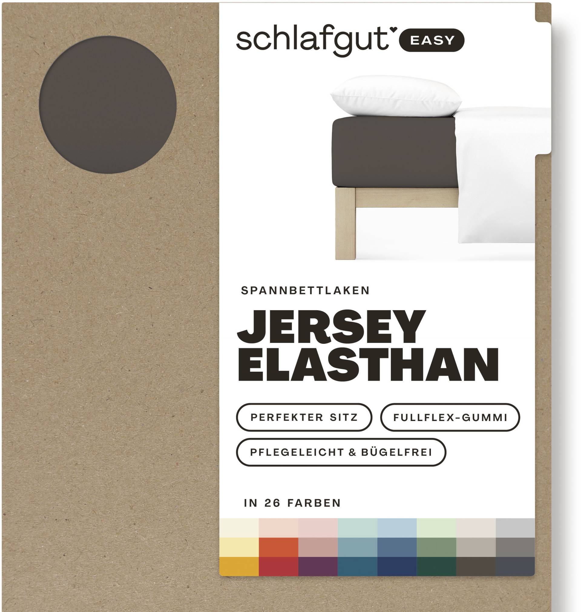 Schlafgut Spannbettlaken "EASY Jersey Elasthan" von Schlafgut