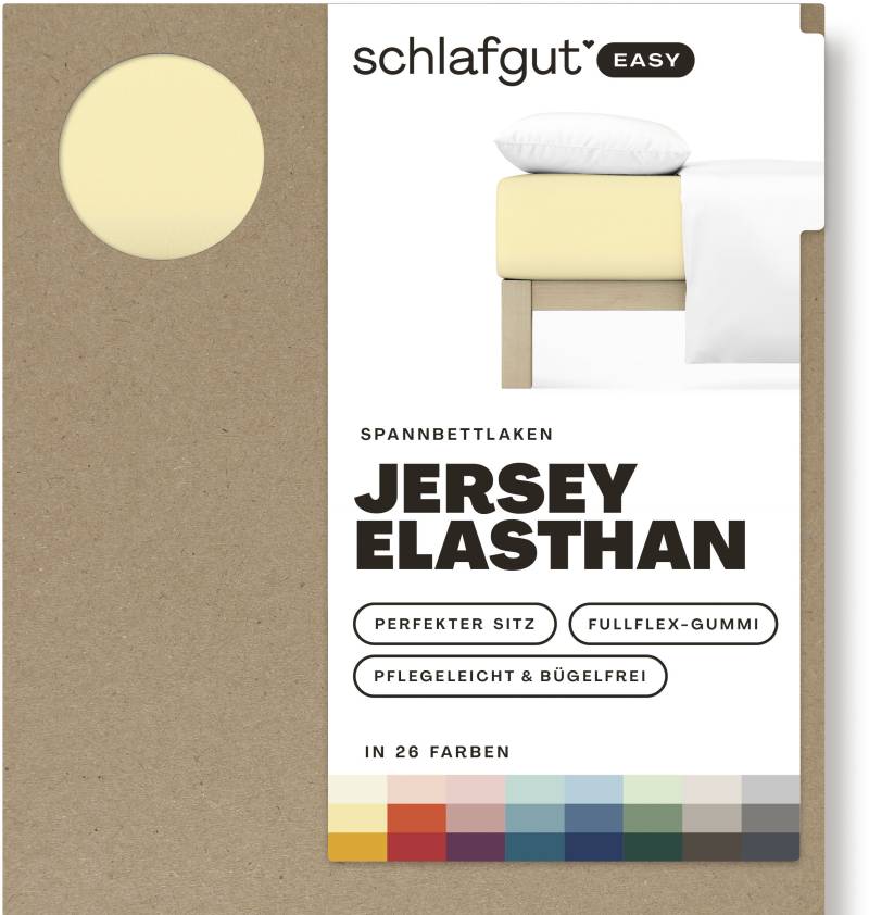 Schlafgut Spannbettlaken "EASY Jersey Elasthan" von Schlafgut