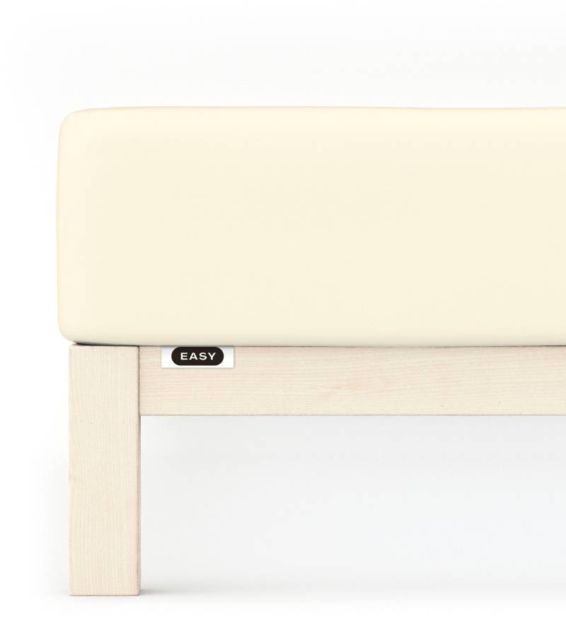 Schlafgut Spannbettlaken "EASY Jersey Elasthan" MADE IN GREEN by OEKO-TEX von Schlafgut