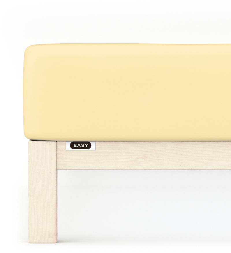 Schlafgut Spannbettlaken "EASY Jersey Elasthan" MADE IN GREEN by OEKO-TEX von Schlafgut