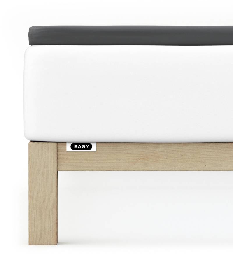 Schlafgut Spannbettlaken "EASY Jersey Elasthan Topper", MADE IN GREEN by OEKO-TEX von Schlafgut