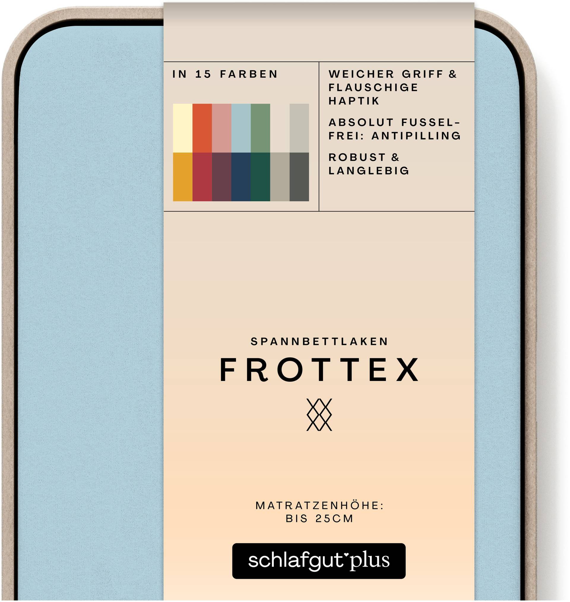 Schlafgut Spannbettlaken "Frottex" von Schlafgut