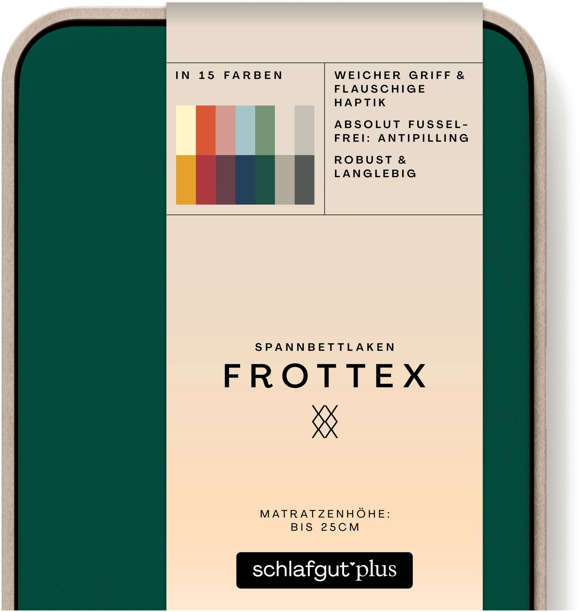 Schlafgut Spannbettlaken "Frottex" von Schlafgut