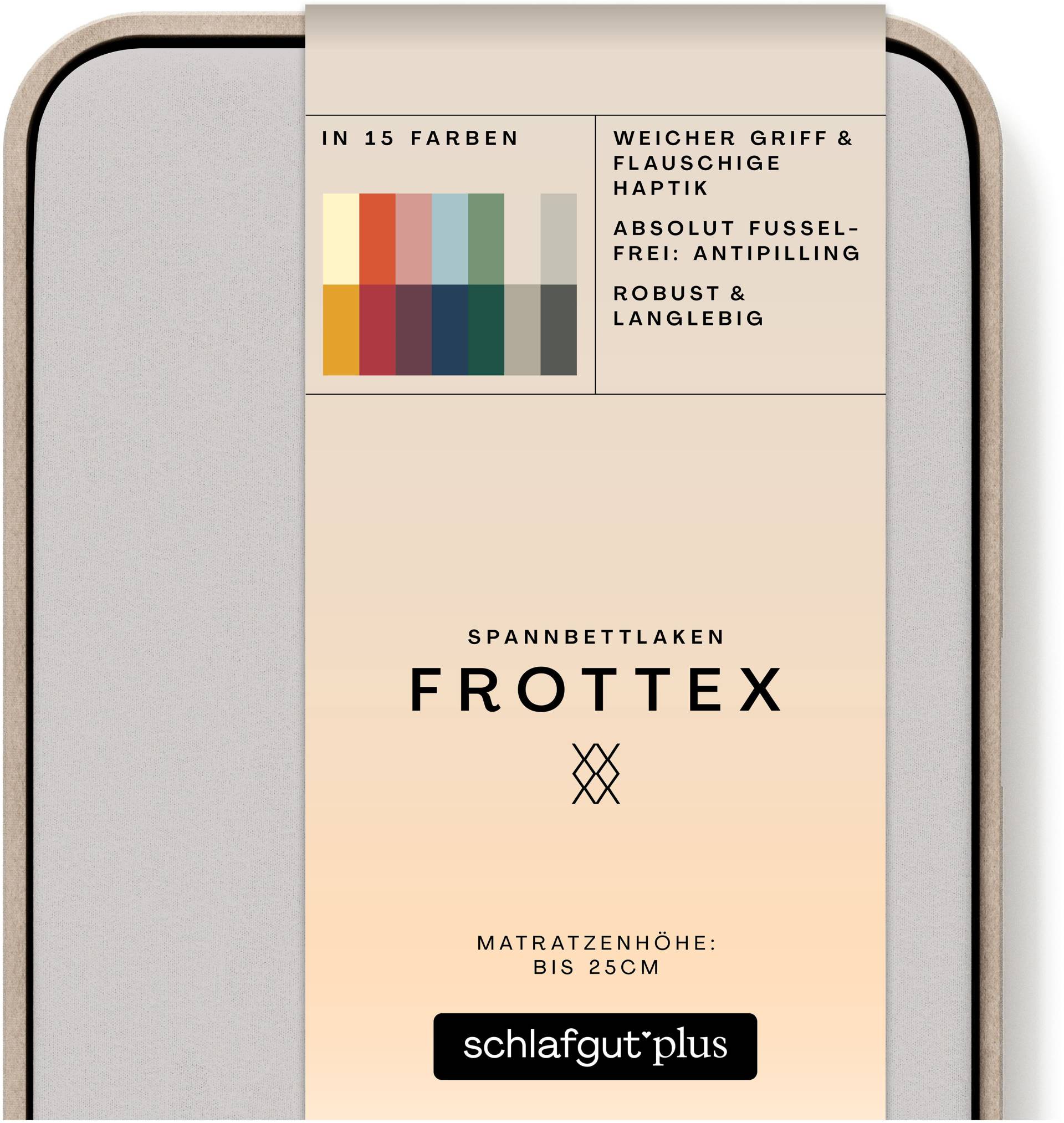 Schlafgut Spannbettlaken "Frottex" von Schlafgut