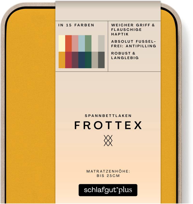 Schlafgut Spannbettlaken "Frottex" von Schlafgut