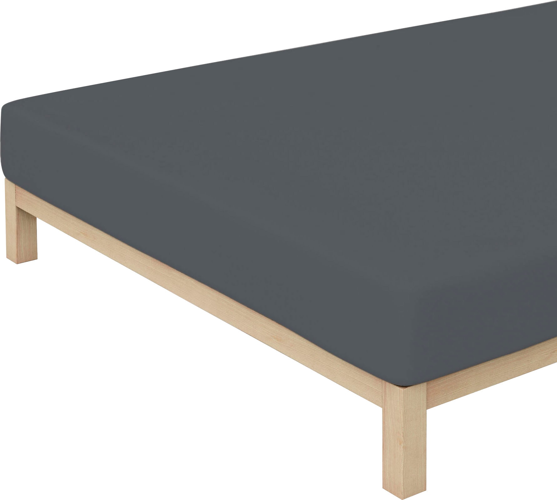 Schlafgut Spannbettlaken "Premium" Zero Waste Verpackung, PREMIUM Qualität von Schlafgut