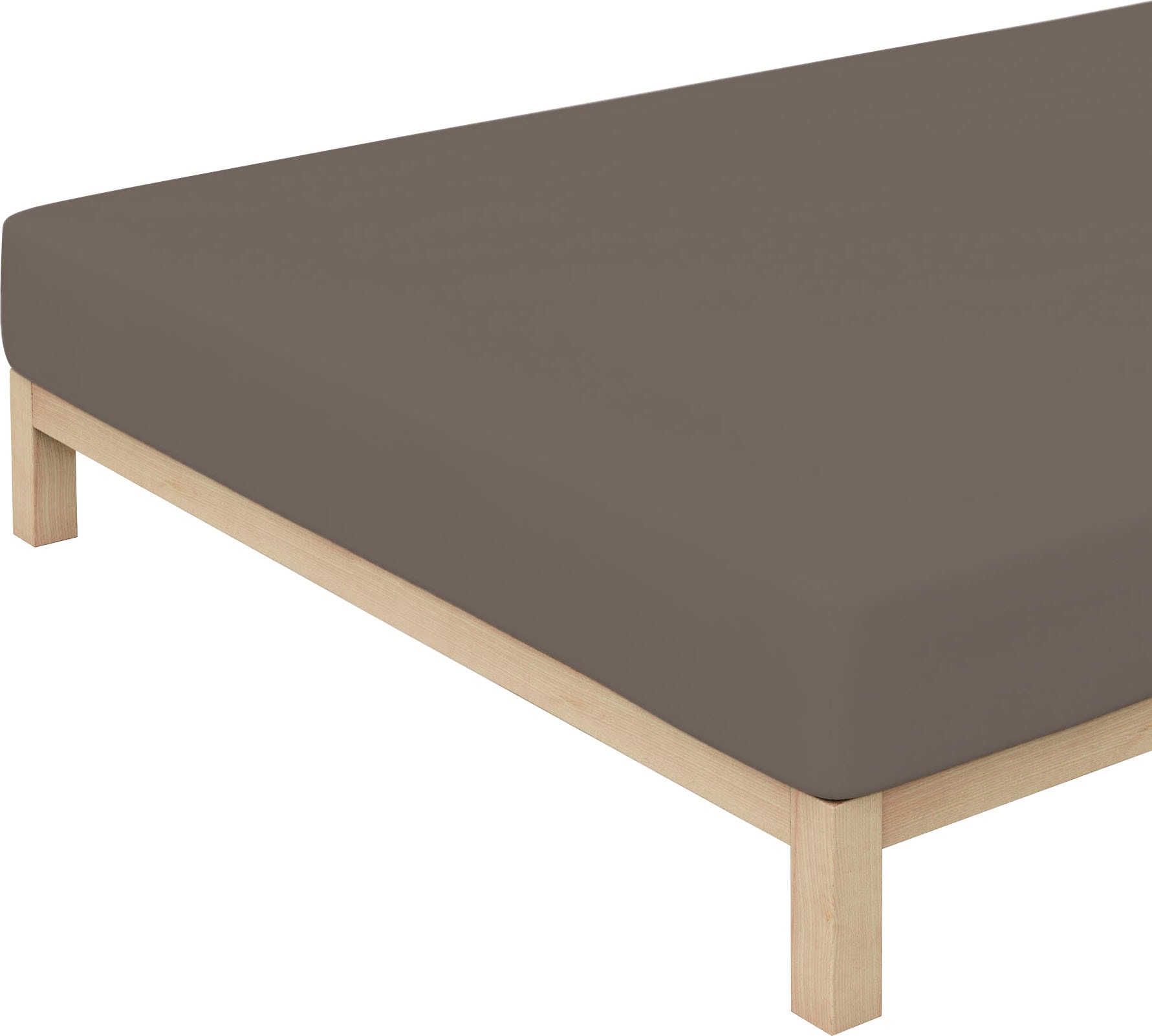 Schlafgut Spannbettlaken "Premium" Zero Waste Verpackung, PREMIUM Qualität von Schlafgut