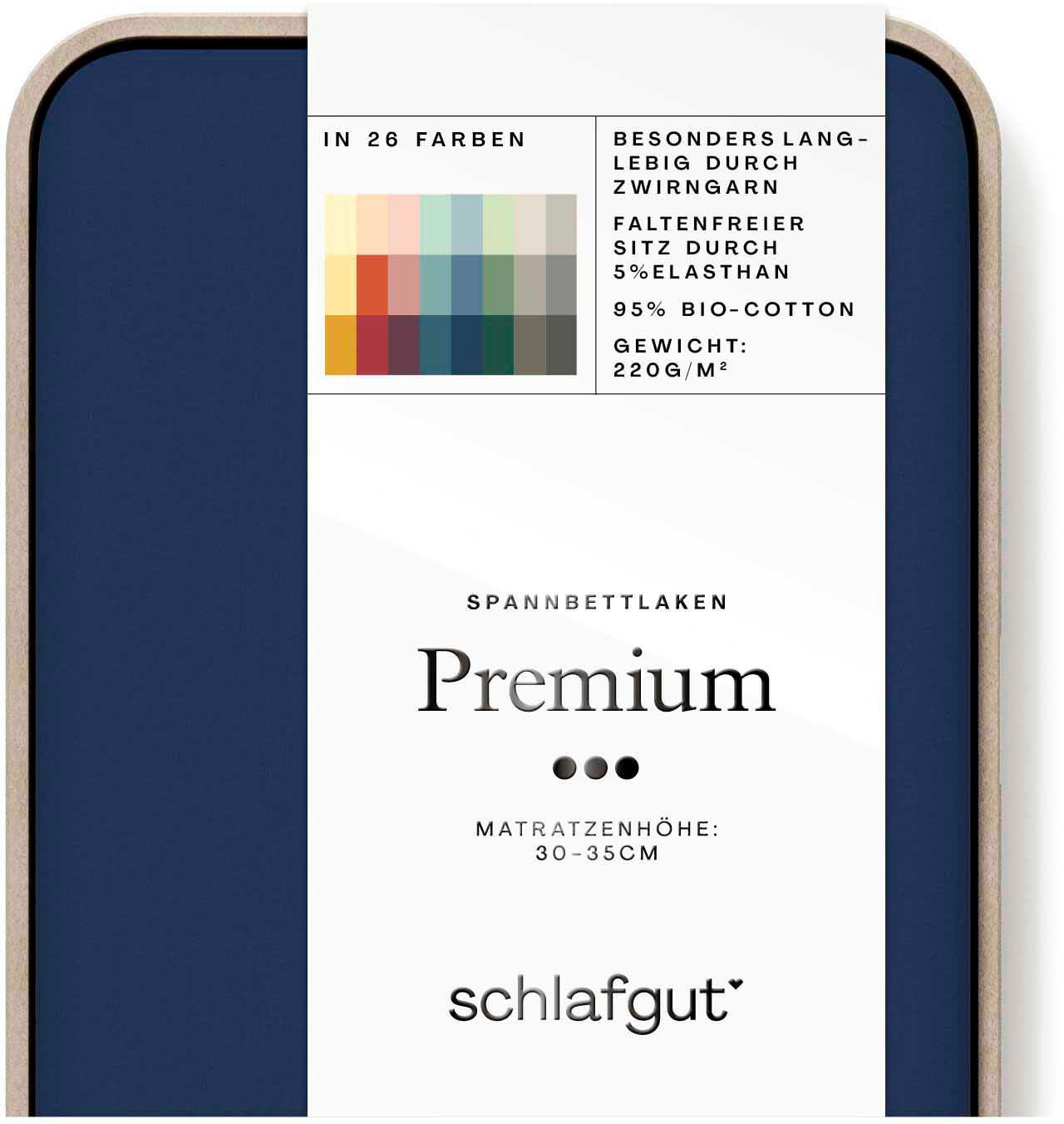 Schlafgut Spannbettlaken "Premium" von Schlafgut