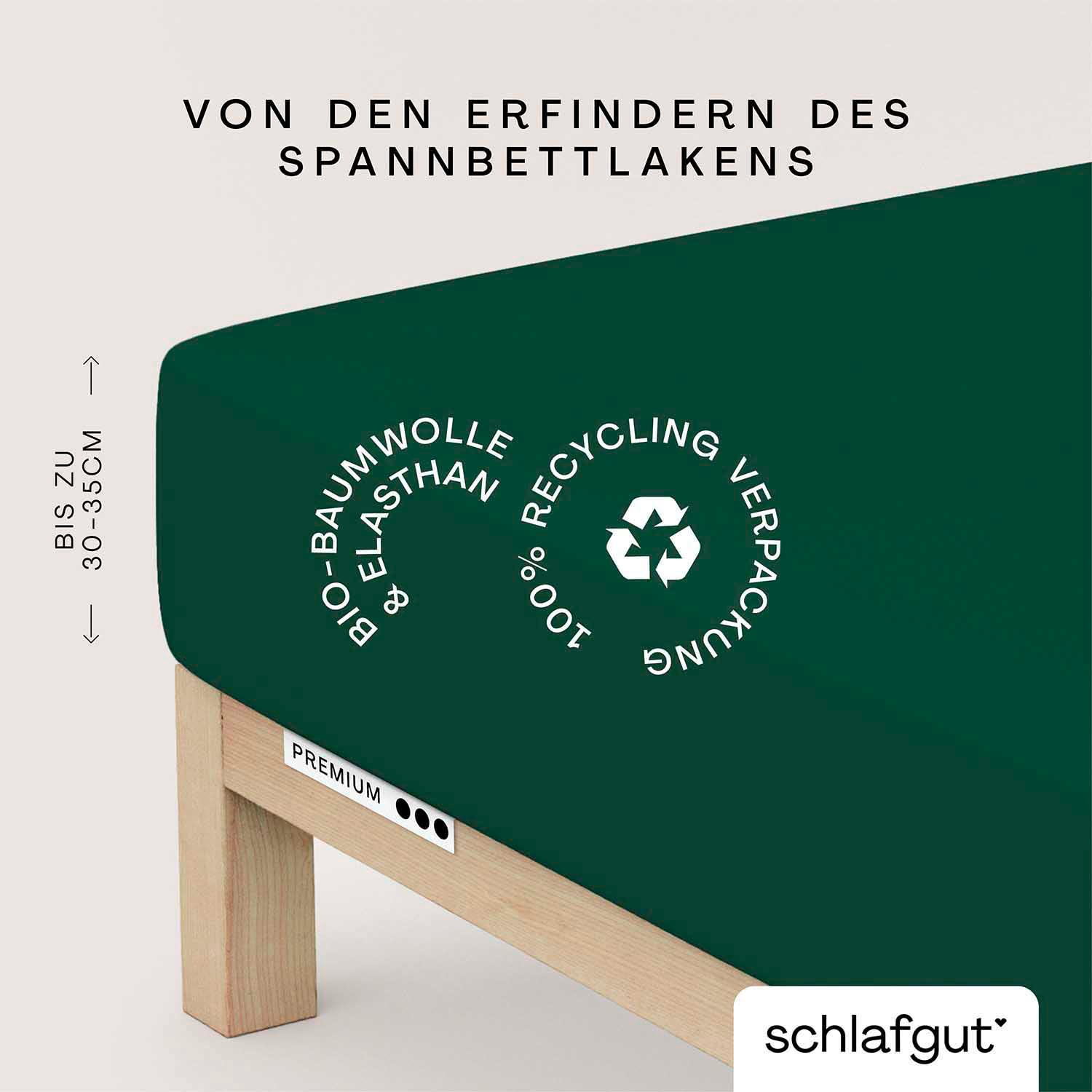 Schlafgut Spannbettlaken "Premium" von Schlafgut