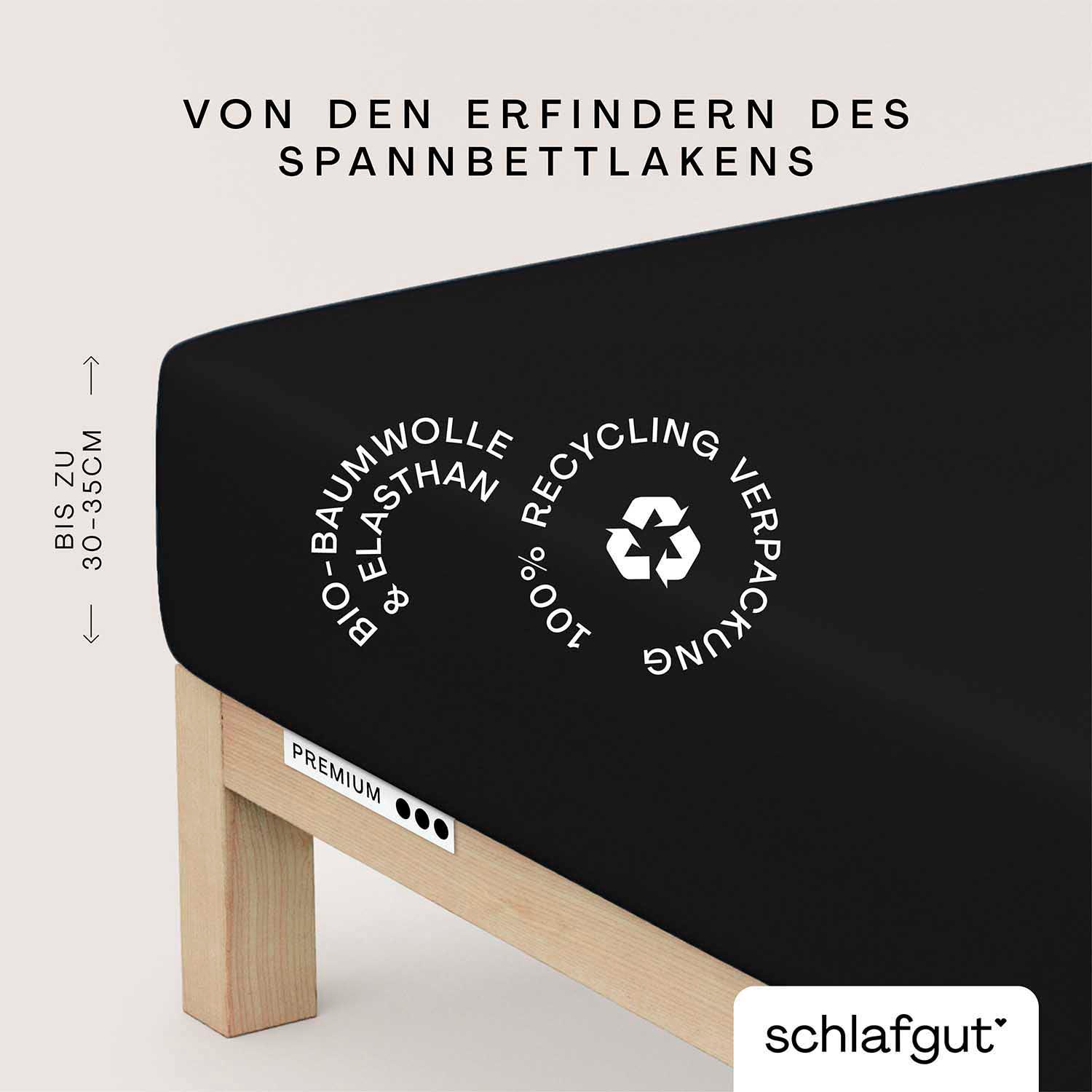 Schlafgut Spannbettlaken "Premium" von Schlafgut