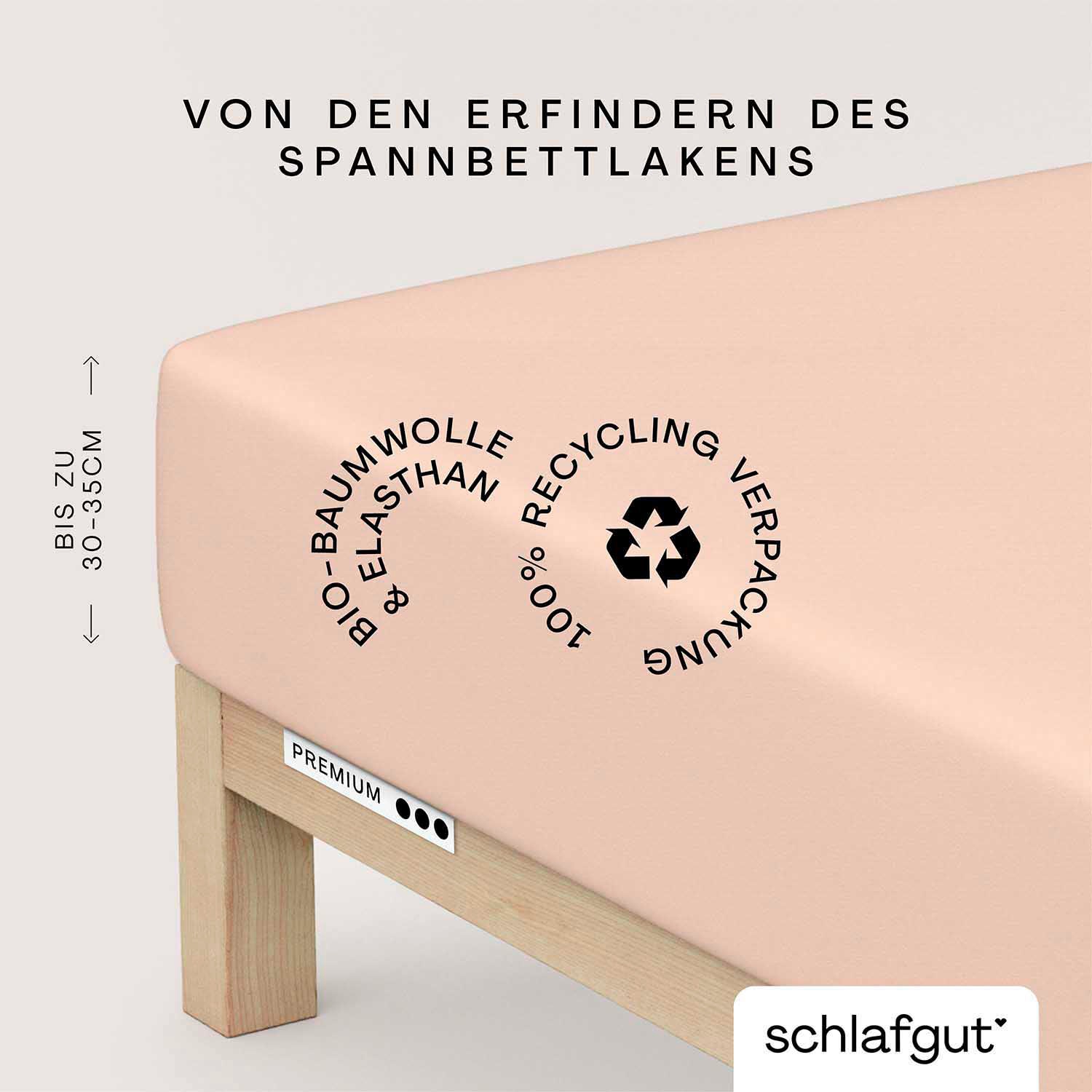 Schlafgut Spannbettlaken "Premium" von Schlafgut