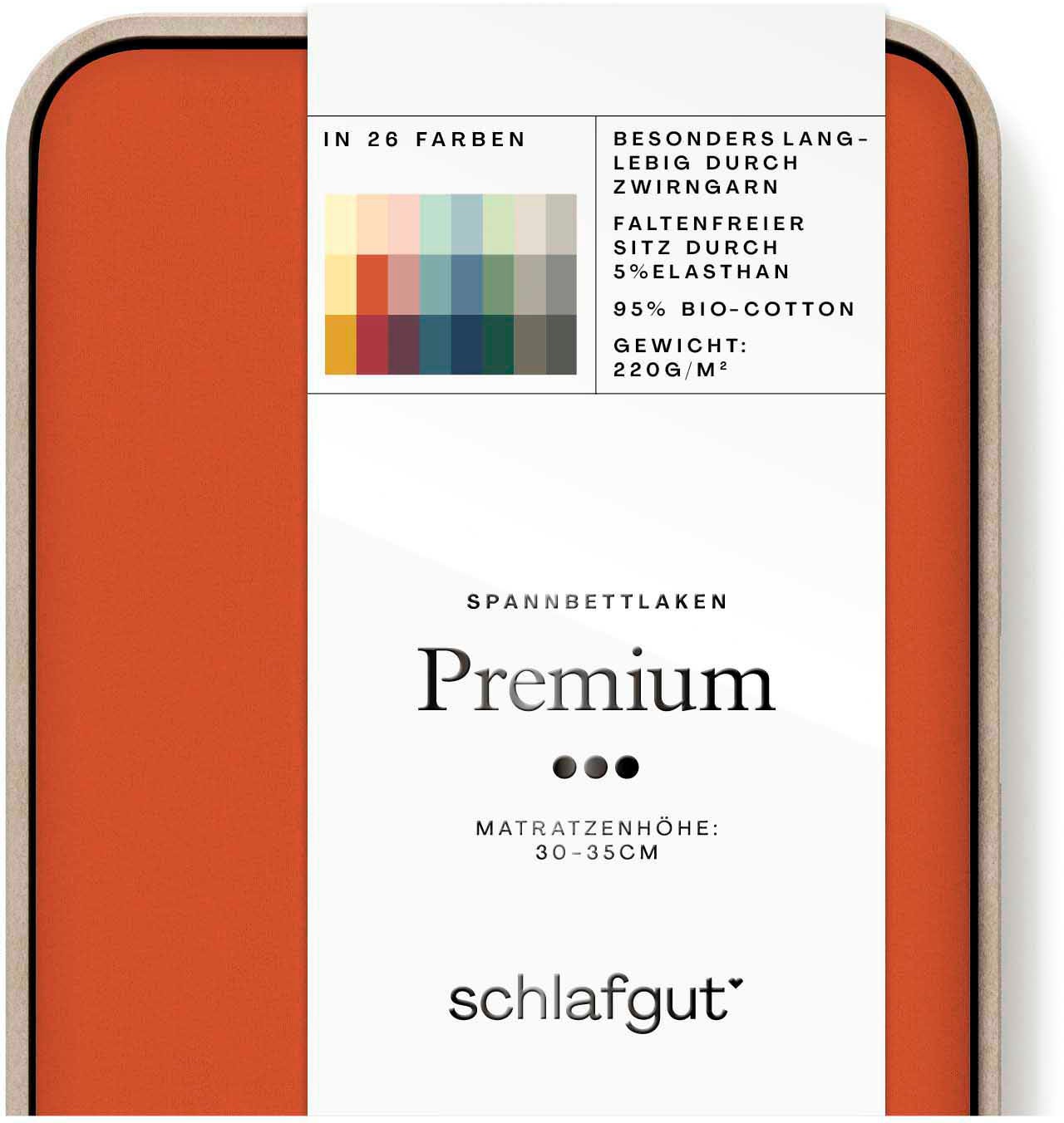 Schlafgut Spannbettlaken "Premium" von Schlafgut